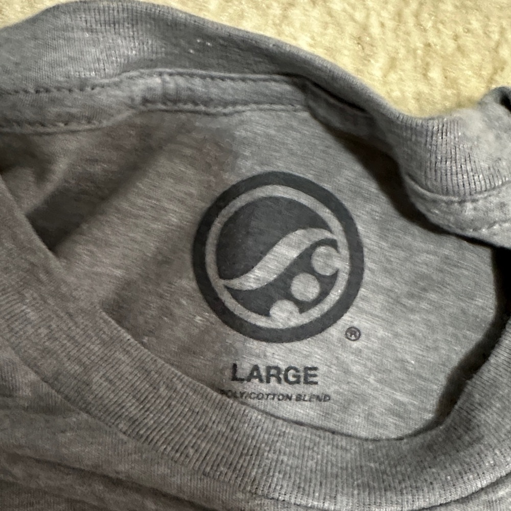 Shoyoroll brand Limited eddition Rebels Squard Gray Graphic T-Shirt - Picture 3 of 4
